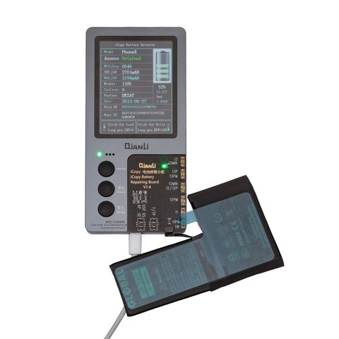 Акумулятор Mechanic для Apple iPhone X, Li-Polymer, 3,82 B, 3050 мАг, збільшена ємність, original IC Прев'ю 1