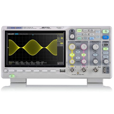 Super Phosphor Oscilloscope SIGLENT SDS1202X-E Preview 3
