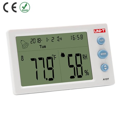 Medidor de temperatura y humedad relativa UNI-T A13T Vista previa  2