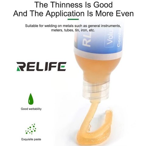 Флюс-паста RELIFE RL-420S-UV, 10 мл Превью 3