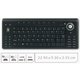 Wireless Mini Keyboard with Trackball Preview 1