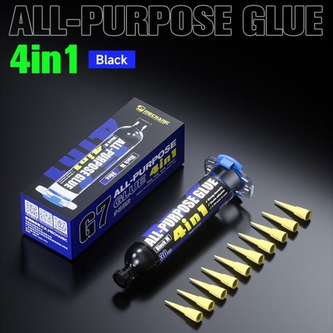 Glue Mechanic G7, (polyurethane, black, quick drying, for gluing back covers, for display frames, 30 ml) Preview 7