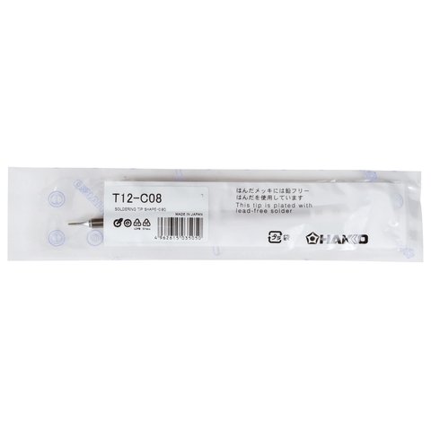 Punta de repuesto para cautín HAKKO T12-C08 Vista previa  1