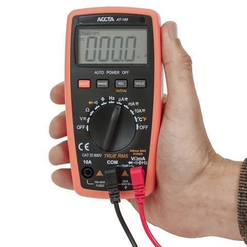 Multímetro digital de bolsillo Accta AT-180 Vista previa  7