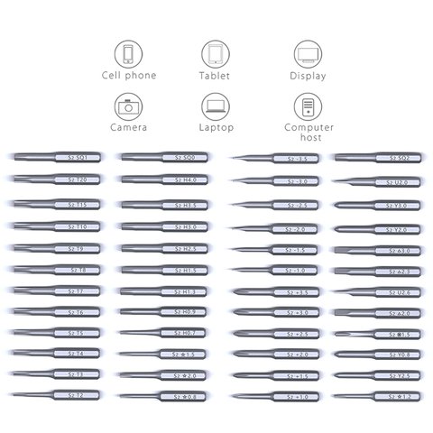 Destornillador con juego de puntas amovibles 48 en 1Jakemy JM-8169 Vista previa  1