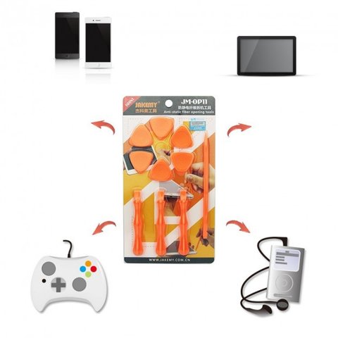 Juego de herramientas para desarmar dispositivos electrónicos Jakemy JM-OP11 Vista previa  2