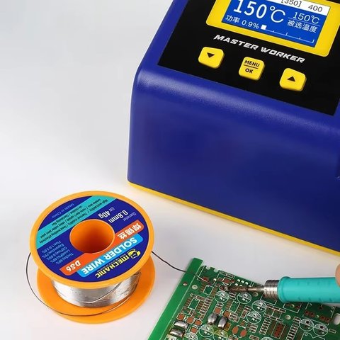 Estaño Mechanic DS6, Sn 60% , Pb 40%, flux 1-3%, 0,4 mm, 40 g Vista previa  1