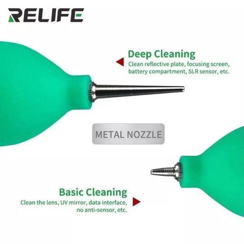 Perilla de aire RELIFE RL-043A , verde, 2 in 1 Vista previa  2