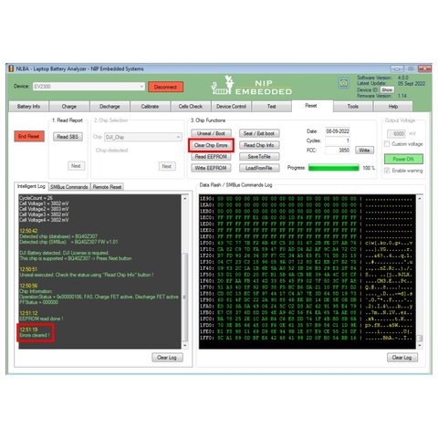 Licencia para eliminación de errores del microcircuito de batería DJI (1 año) Vista previa  3