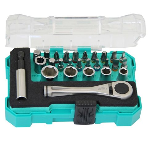 Набор сменных головок и бит Pro'sKit SD-2318M  с держателем Превью 1