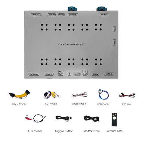 Видео интерфейс для моделей Ford 2021~ г.в. с системой Sync 4.0 Превью 1