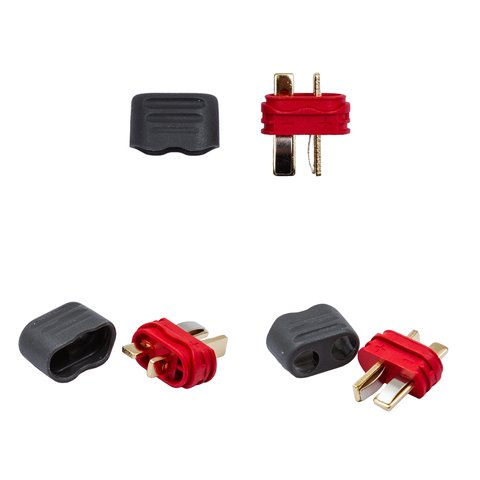 Силовий роз'єм живлення AM1015E-M T-Plug, "тато" Прев'ю 1