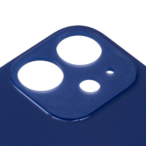 Задняя панель корпуса для iPhone 12 mini, синяя, не нужно снимать стекло камеры, Original (PRC), big hole Превью 1