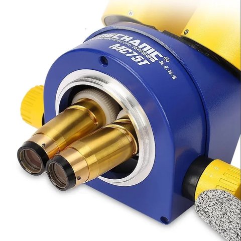 Микроскоп Mechanic MC75T-B11, тринокулярный, 7X-45X Превью 3