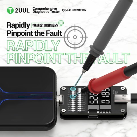 USB-тестер 2UUL PW32, USB тип-C Превью 1