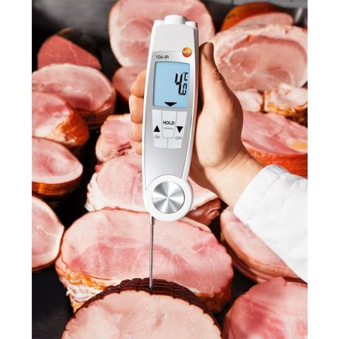 Комбинированный пищевой термометр и пирометр testo 104-IR Превью 6