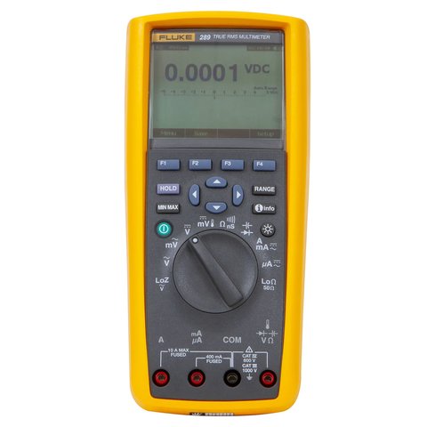 Мультиметр FLUKE 289/FVF/EUR з ПЗ FlukeView Forms (3947812) Прев'ю 4