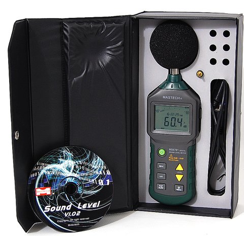 Digital Sound Level Meter MASTECH MS6701 Preview 2